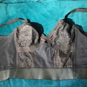 Lace and mesh corset top. Fits 38C, size Medium. Never worn